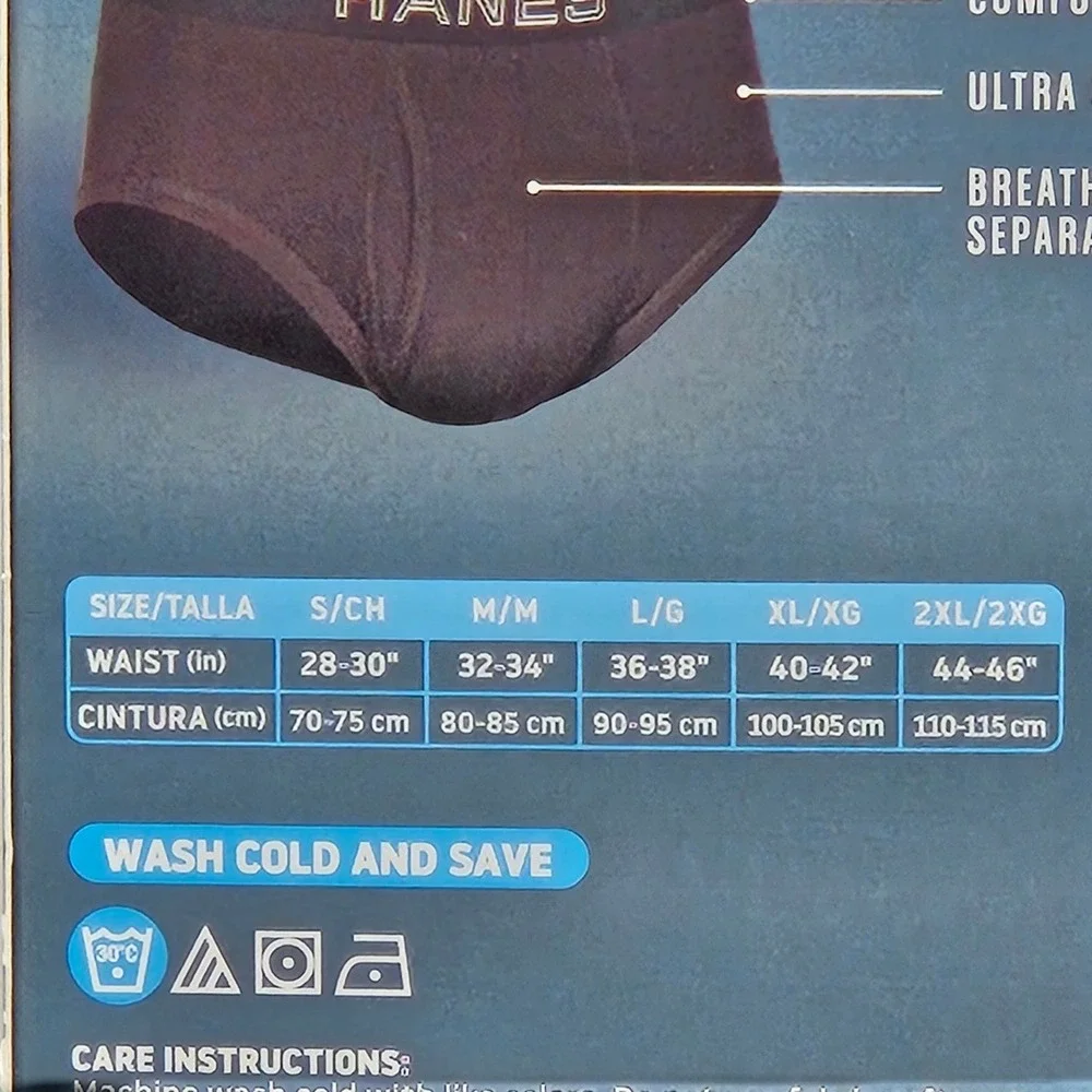 Hanes blend material features